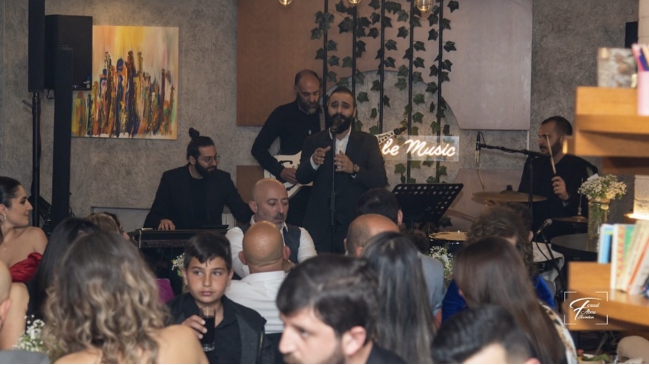 Live band performing at Beit Setelkel